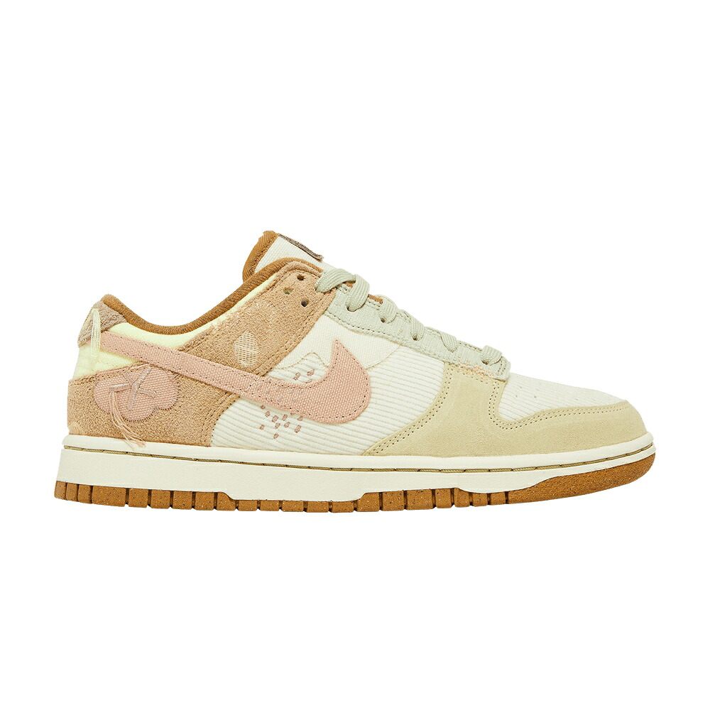ナイキ ダンク ベージュ ダンクロー 'ON SIDE' スニーカー レディース NIKE WMNS DUNK LOW THE BRIGHT / COCONUT MILK BIO BEIGE SAIL|スニケス