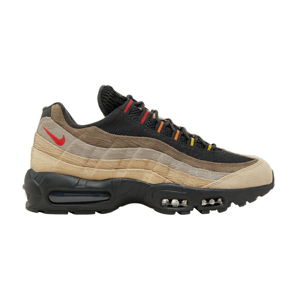 ナイキ マックス 赤 レッド エアマックス TOPOGRAPHIC スニーカー メンズ NIKE AIR MAX 95 / OFF NOIR UNIVERSITY RED RATTAN
