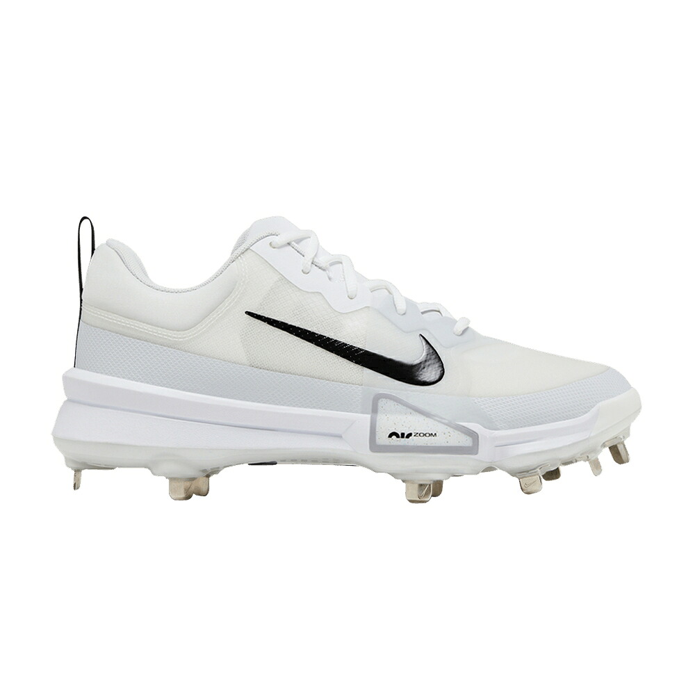 ナイキ 望遠レンズ 白いこと 白いこと 純然たる プラチナム \u0027WHITE BLACK\u0027 スニーカー メンズ NIKE FORCE ZOOM TROUT 9 / WHITE PURE PLATINUM BRIGHT