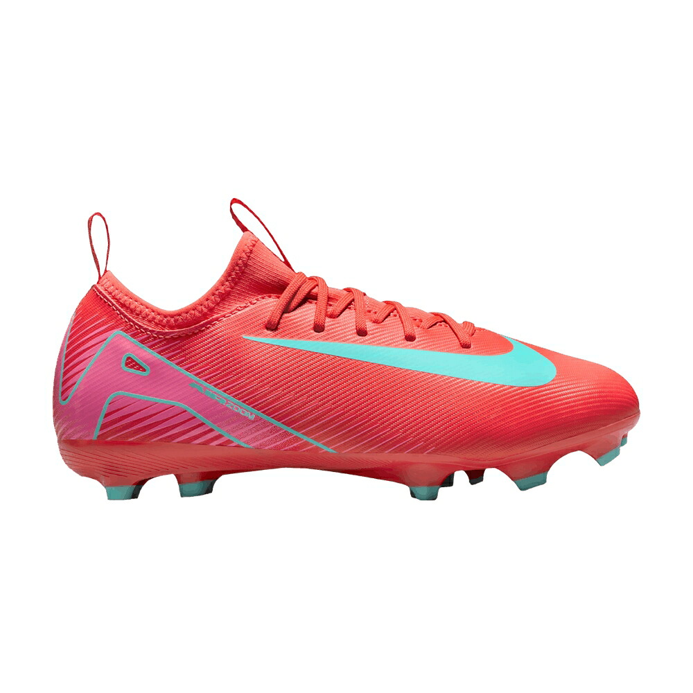 ナイキ ズーム アカデミー エナジー 緑 グリーン 'MAD PACK' ジュニア キッズ NIKE ZOOM MERCURIAL VAPOR 16 ACADEMY MG GS ENERGY / EMBER GLOW AURORA GREEN ベビー マタニティ スニーカー|スニケス