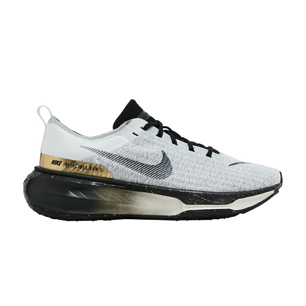 ナイキ 薄墨色 薄墨色 白いこと 白いこと \u0027LIGHT GOLD\u0027 スニーカー メンズ NIKE ZOOMX INVINCIBLE 3 SMOKE GREY / WHITE DARK SMOKE GREY LIGHT