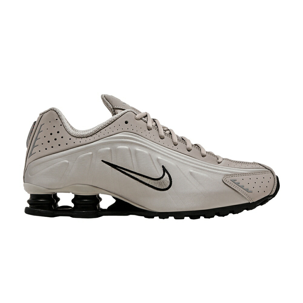 ナイキ ショックス カレッジ 灰色 グレー 赤 レッド 'COLLEGE GREY' スニーカー メンズ NIKE SHOX R4 / COLLEGE GREY UNIVERSITY RED