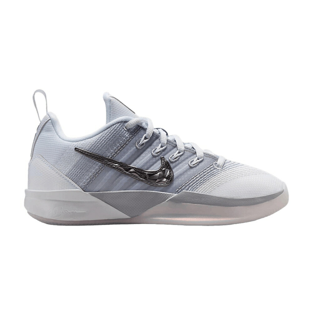 ナイキ 白色 ホワイト 灰色 グレー 'ME VS. ME' ジュニア キッズ NIKE SABRINA 3 GS / WHITE WOLF GREY PHOTON DUST ベビー マタニティ スニーカー