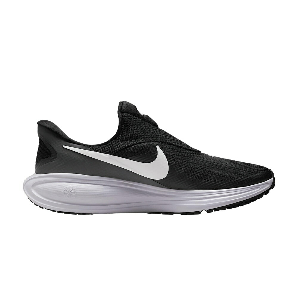 ナイキ レボリューション 黒色 ブラック 灰色 グレー 白色 ホワイト BLACK WHITE スニーカー メンズ NIKE REVOLUTION 8 EASYON / BLACK ANTHRACITE WOLF GREY WHITE
