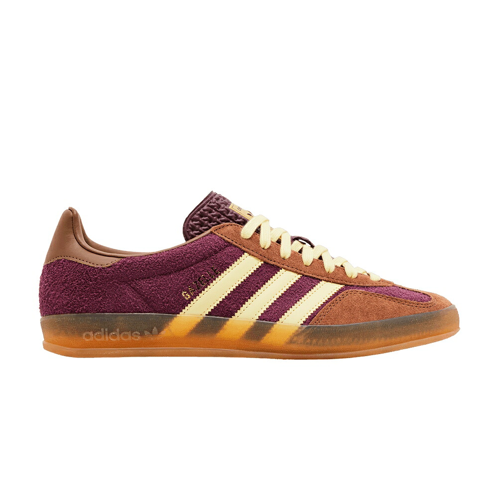 アディダス ガゼル マルーン 黄味がかった 黄み \u0027MAROON BROWN\u0027 スニーカー メンズ ADIDAS GAZELLE INDOOR PRELOVED / MAROON ALMOST YELLOW PRELOVED 靴-スニーカー-メンズ靴