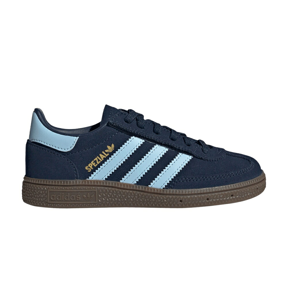 アディダス ハンドボール スペシアル 紺色 米国海軍 天の原 \u0027COLLEGIATE GUM\u0027 スニーカー メンズ ADIDAS HANDBALL SPEZIAL LITTLE KID NAVY CLEAR SKY / COLLEGIATE NAVY CLEAR SKY 靴-スニーカー-メンズ靴