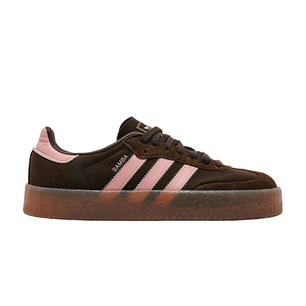 アディダス 赤銅色 赤銅色 \u0027DARK MAUVE\u0027 スニーカー レディース ADIDAS WMNS SAMBAE BROWN WONDER / DARK BROWN WONDER MAUVE GUM M2
