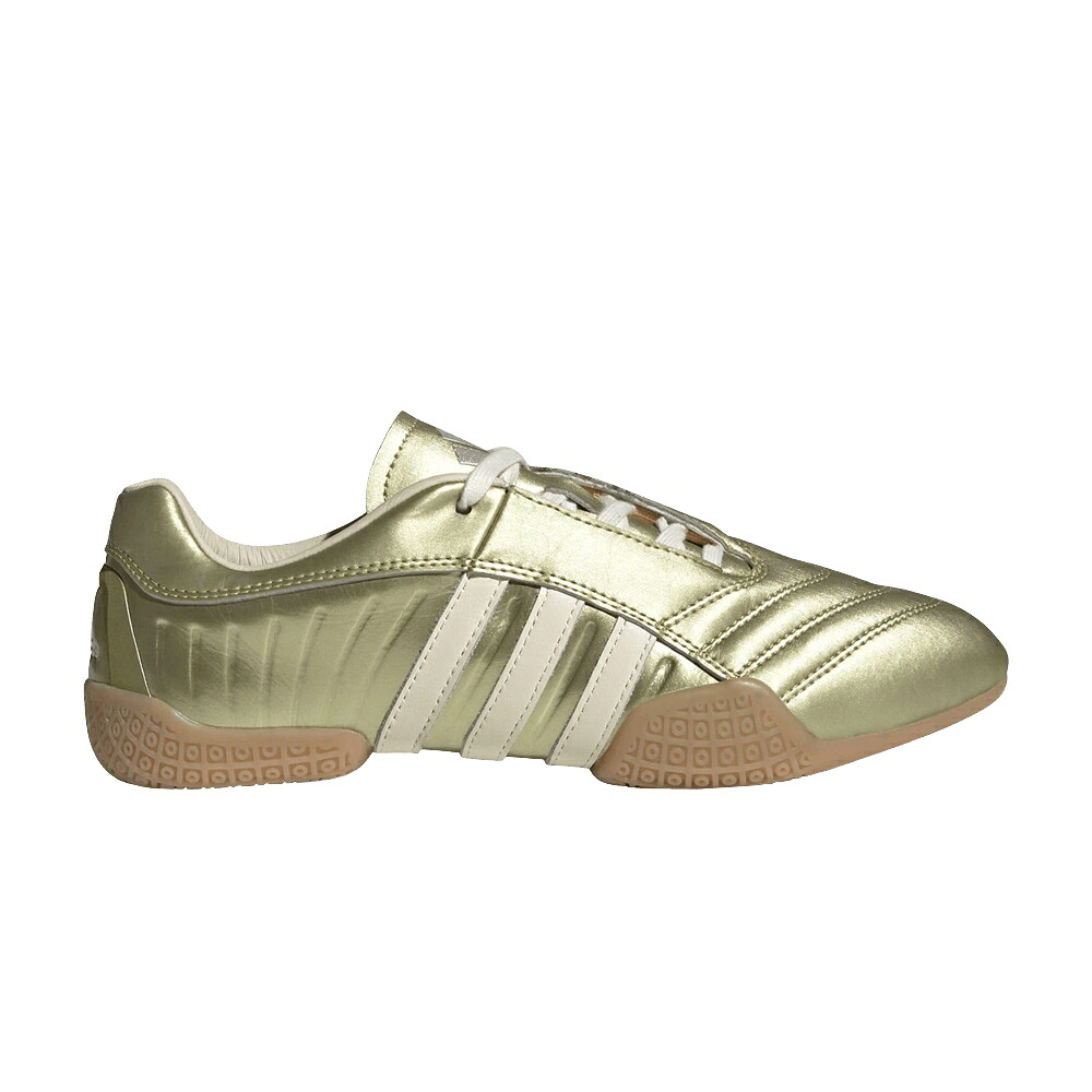 アディダス エリート 皮膚軟化剤 白いこと 白いこと ゴールド \u0027GOLD GUM\u0027 スニーカー レディース ADIDAS WMNS TAEKWONDO MEI ELITE METALLIC CREAM WHITE / GOLD METALLIC CREAM WHITE GUM