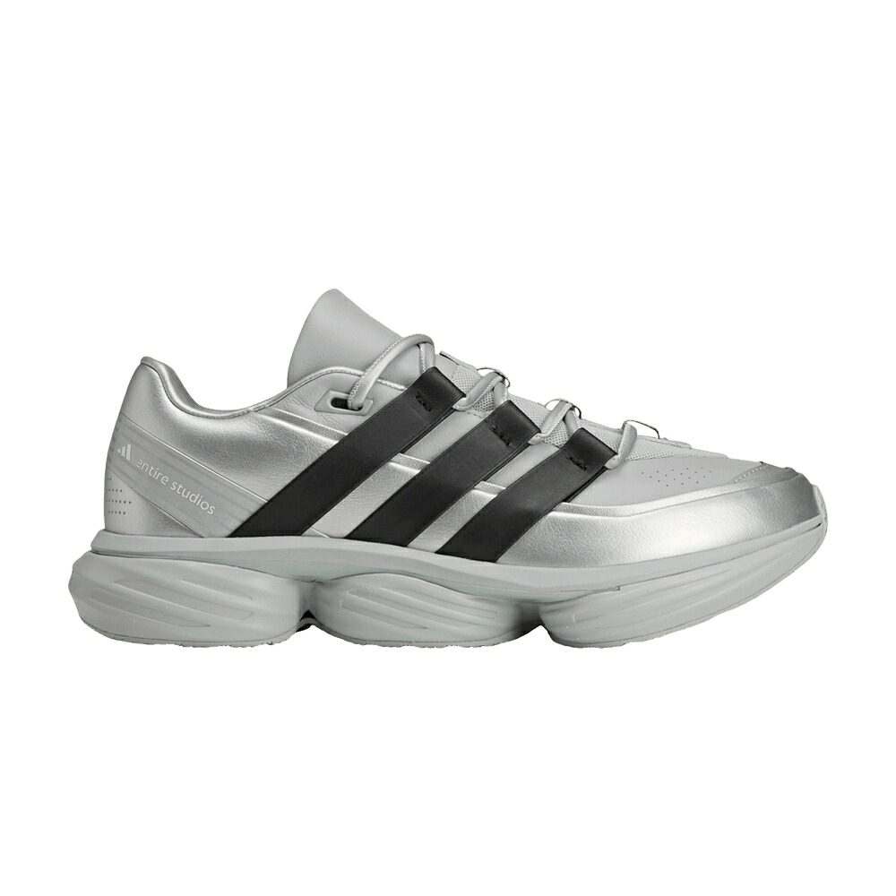 アディダス 銀色 シルバー 'SILVER BLACK' スニーカー メンズ ADIDAS ENTIRE STUDIOS X LIGHTBLAZE POD METALLIC / MATTE SILVER SILVER METALLIC