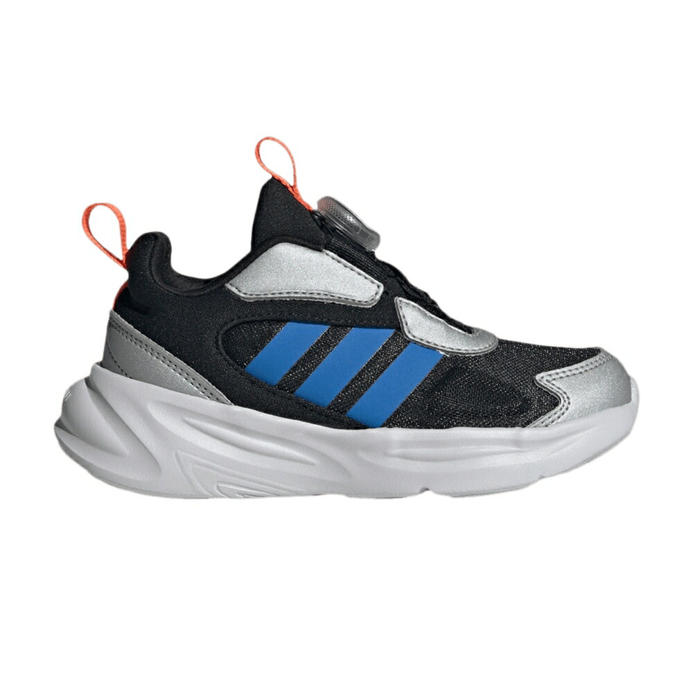アディダス 黒色 ブラック 灰色 グレー コア 青色 ブルー 'CORE BLUE' スニーカー メンズ ADIDAS OZELLE BOA K BLACK GREY / CORE BLACK GREY BLUE