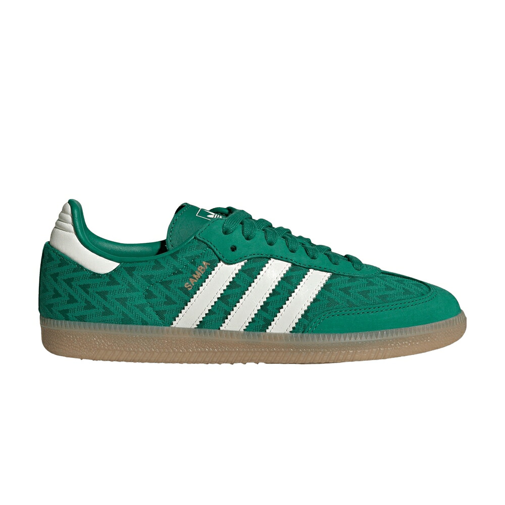 アディダス サンバ 緑 緑であること 白いこと 白いこと ゴールド \u0027BOLD GREEN\u0027 スニーカー レディース ADIDAS WMNS SAMBA OG / BOLD GREEN OFF WHITE GOLD