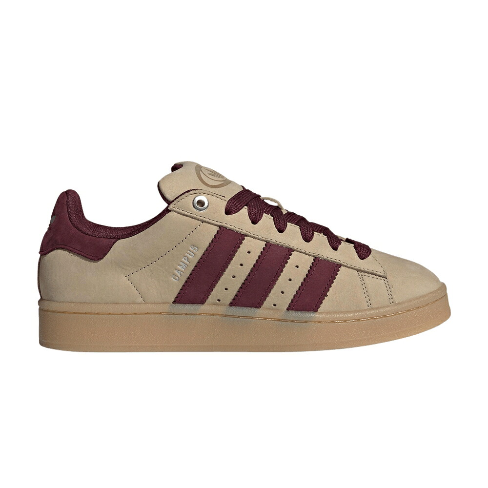 アディダス キャンパス カーキ マルーン 'STONE GUM' スニーカー メンズ ADIDAS CAMPUS 00S KHAKI MAROON / STONE KHAKI MAROON GUM