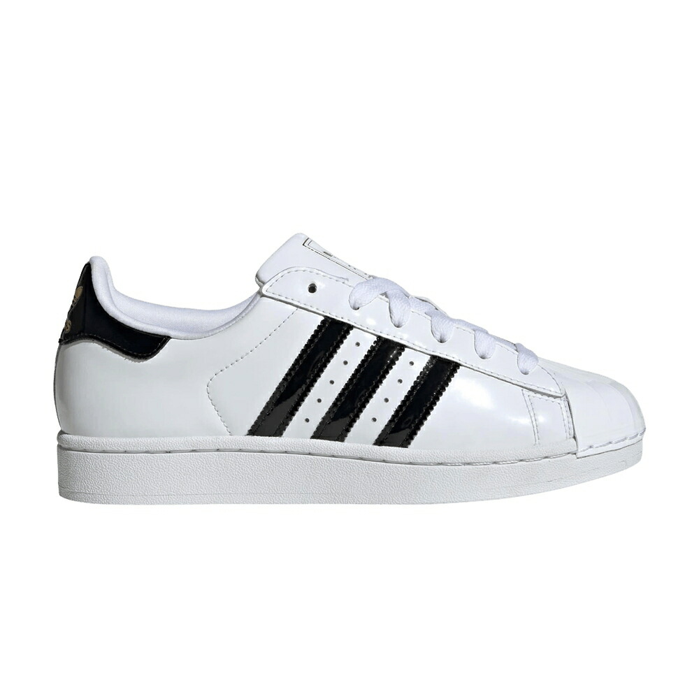 アディダス スーパースター 白色 ホワイト コア 黒色 ブラック ゴールド CLOUD BLACK スニーカー レディース ADIDAS WMNS SUPERSTAR 2 WHITE CORE / CLOUD WHITE CORE BLACK GOLD