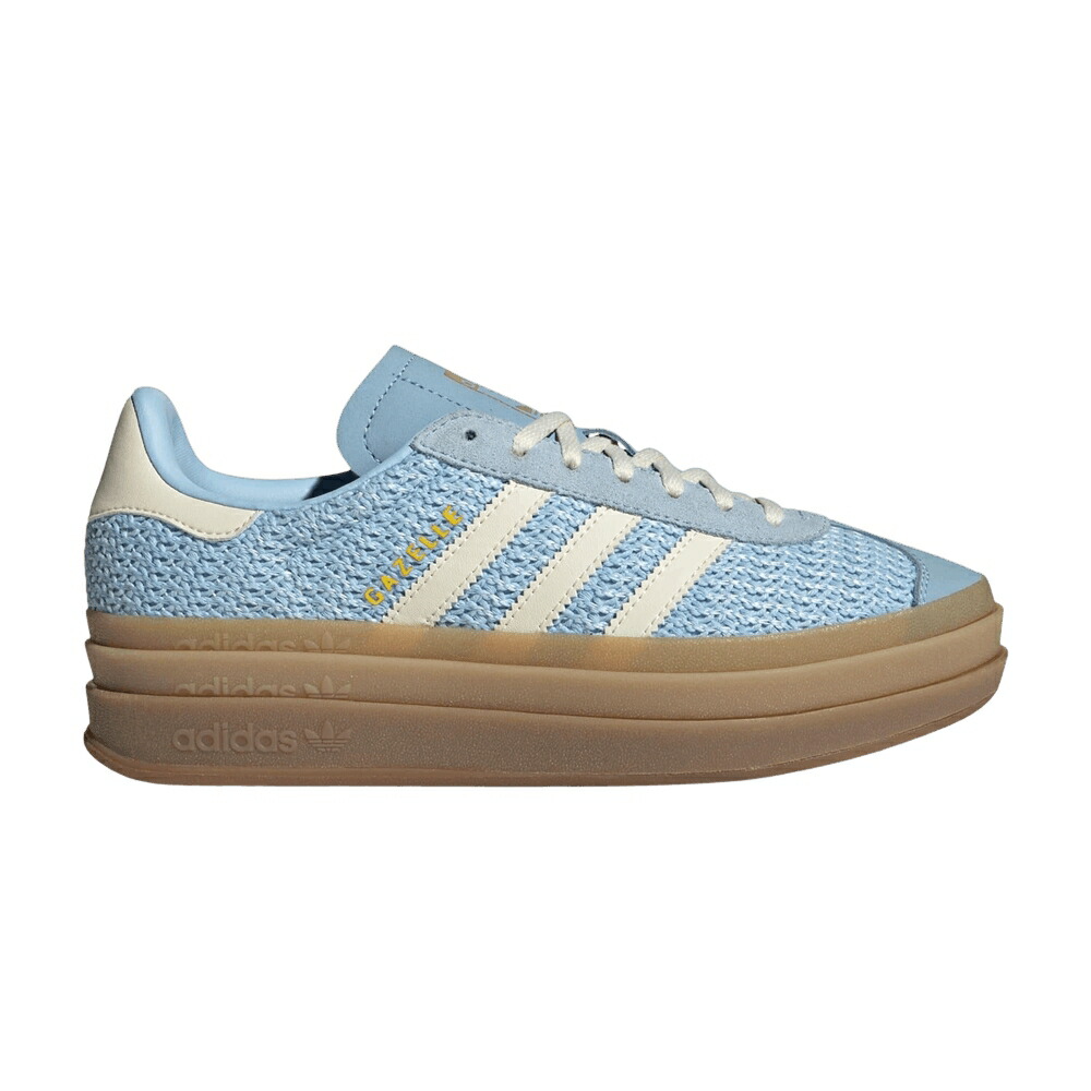アディダス ガゼル 天の原 砂色 砂子 皮膚軟化剤 \u0027CLEAR CREAM\u0027 スニーカー レディース ADIDAS WMNS GAZELLE BOLD SKY / CLEAR SKY SAND STRATA CREAM