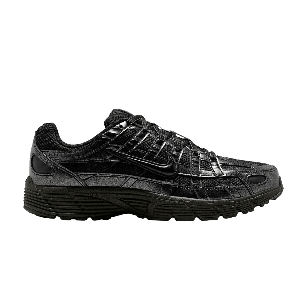 ナイキ 黒色 ブラック 'BLACK ANTHRACITE' スニーカー レディース NIKE WMNS P-6000 / BLACK ANTHRACITE BLACK