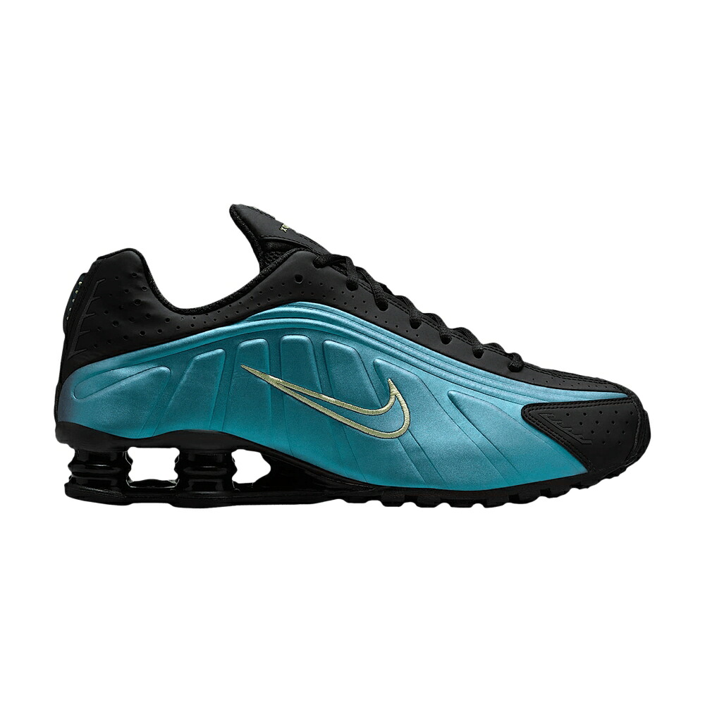 ナイキ ショックス 黒いこと 黒いこと \u0027SAPPHIRE BLACK\u0027 スニーカー メンズ NIKE SHOX R4 PENCIL POINT / SAPPHIRE PENCIL POINT BLACK スニーカー-靴