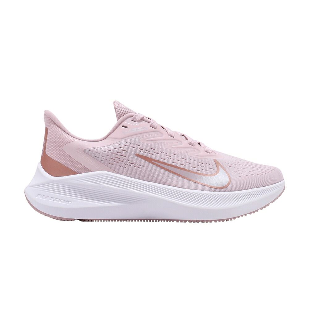 ナイキ 望遠レンズ サクラ色 赤 赤いこと 銅 ブロンズ \u0027BARELY ROSE\u0027 スニーカー レディース NIKE WMNS ZOOM WINFLO 7 / BARELY ROSE METALLIC RED BRONZE