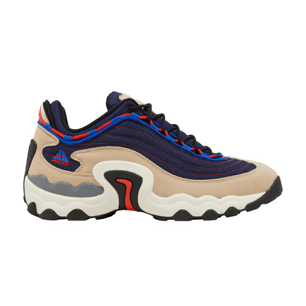 ナイキ 砂色 サンド 青色 ブルー AND スニーカー メンズ NIKE AIR SKARN ACG / SAND RACER BLUE