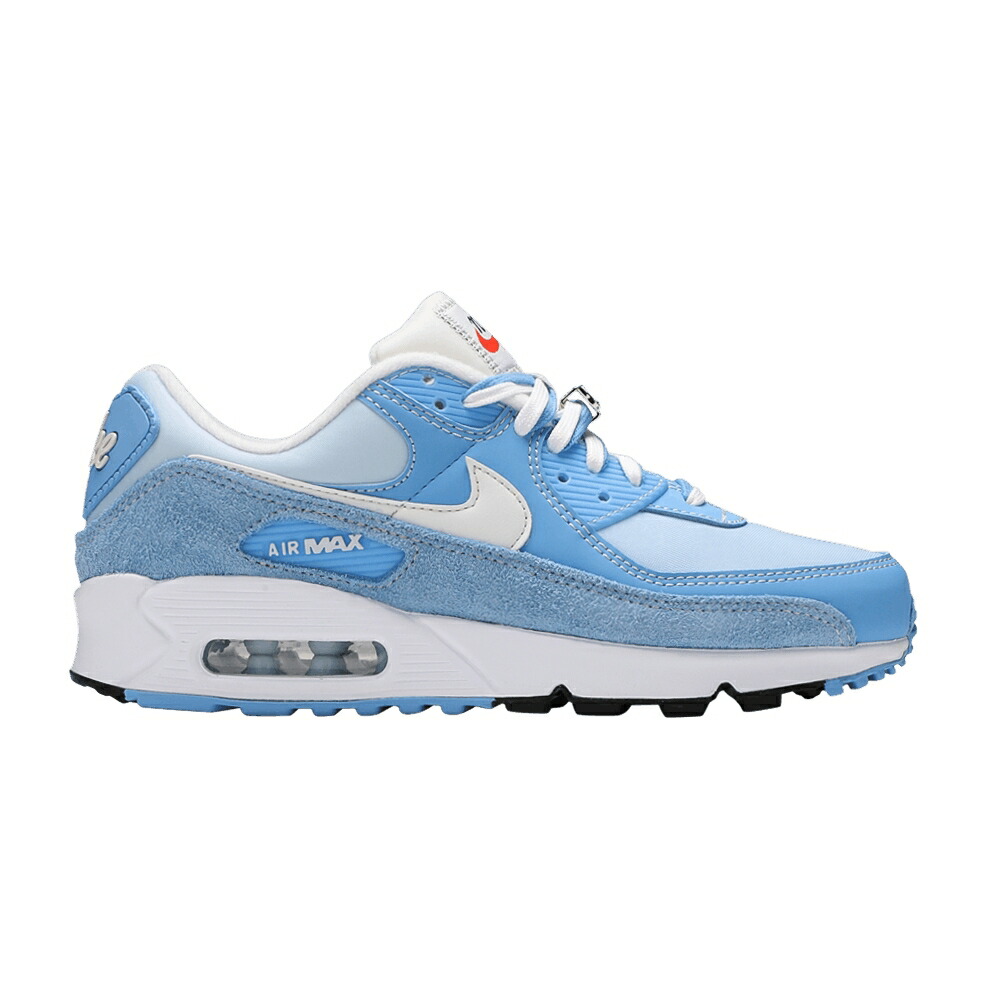 ナイキ マックス 青色 ブルー エアマックス 'FIRST USE' スニーカー レディース NIKE WMNS AIR MAX 90 / UNIVERSITY BLUE SAIL ICE BLUE