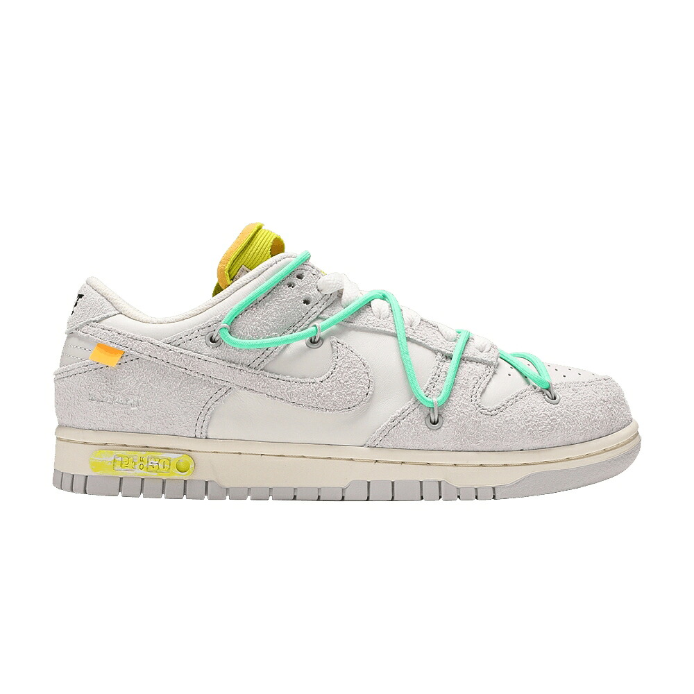 ナイキ 象牙色 ダンク 薄墨色 薄墨色 ダンクロー \u0027LOT 50\u0027 スニーカー メンズ NIKE OFF-WHITE X DUNK LOW 14 OF / SAIL NEUTRAL GREY