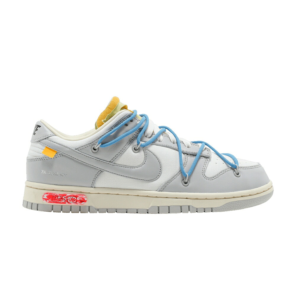ナイキ 象牙色 ダンク 薄墨色 薄墨色 ダンクロー \u0027LOT 50\u0027 スニーカー メンズ NIKE OFF-WHITE X DUNK LOW 05 OF / SAIL NEUTRAL GREY