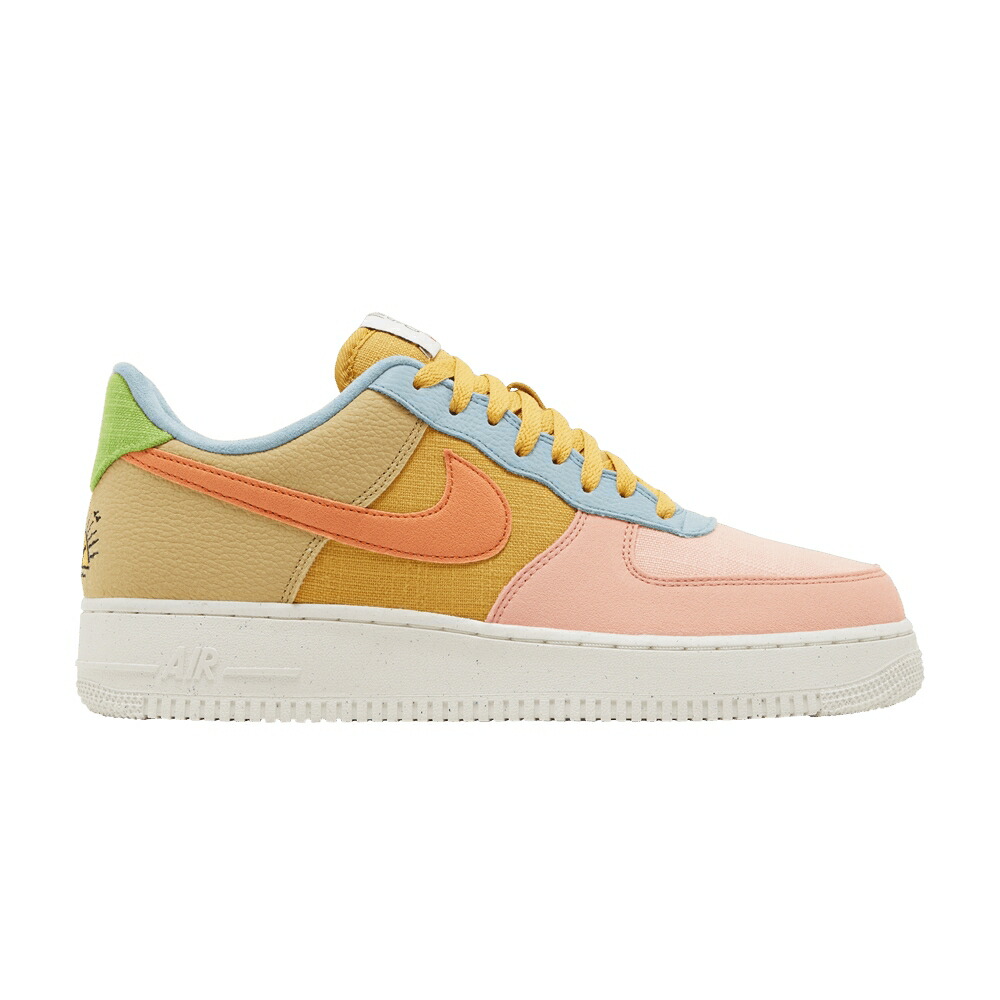 ナイキ クラブ ゴールド ウィート エアフォース 07 UN MULTI スニーカー メンズ NIKE AIR FORCE 1 LOW LV8 NEXT NATURE CLUB - / SANDED GOLD WHEAT GRASS LIGHT