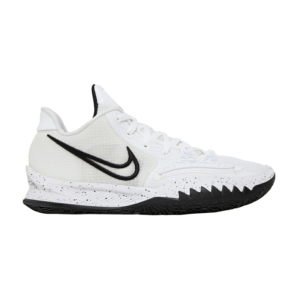 ナイキ メンズ カイリー 白いこと 白いこと 黒いこと 黒いこと MEN\u0027S \u0027WHITE\u0027 スニーカー NIKE KYRIE LOW 4 結核症 / WHITE BLACK WHITE