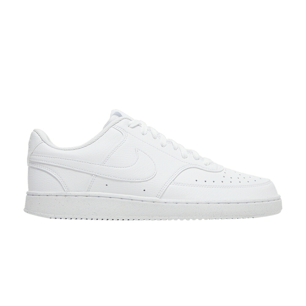ナイキ 厚地の外套 白いこと 白いこと \u0027TRIPLE WHITE\u0027 スニーカー メンズ NIKE COURT VISION LOW NEXT NATURE / WHITE WHITE WHITE 靴-スニーカー