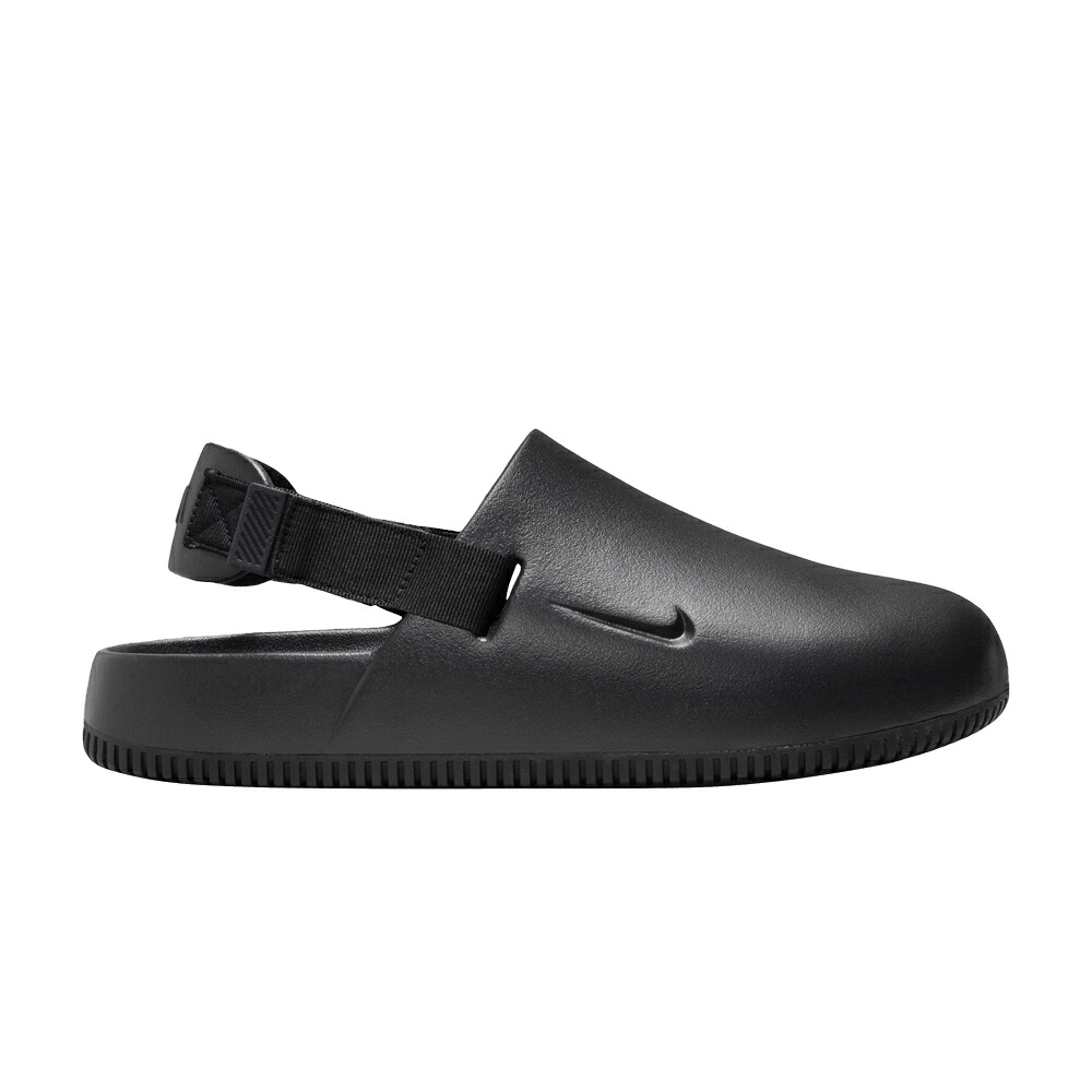ナイキ 黒色 ブラック 'TRIPLE BLACK' スニーカー メンズ NIKE CALM MULE / BLACK BLACK