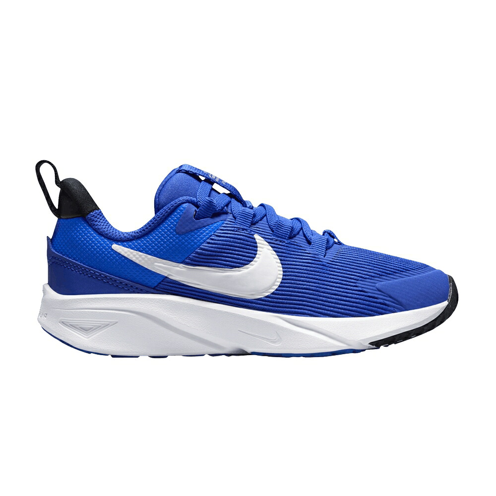 ナイキ 黒いこと 黒いこと 白いこと 白いこと \u0027HYPER ROYAL\u0027 御坊っちゃん キッズ NIKE STAR RUNNER 4 なおなお書き / HYPER ROYAL BLACK WHITE WHITE もの言う花 マタニティ スニーカー