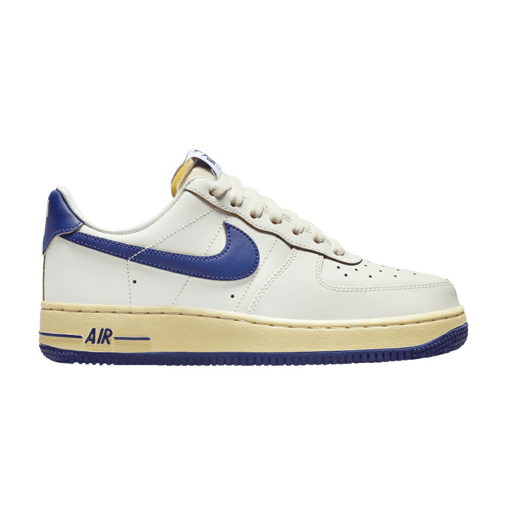 ナイキ ディープ ゴールド スエードクロス スウェード 空軍 \u002707 \u0027ATHLETIC BLUE\u0027 スニーカー レディース NIKE WMNS AIR FORCE 1 DEPARTMENT - DEEP ROYAL / SAIL PALE VANILLA GOLD SUEDE