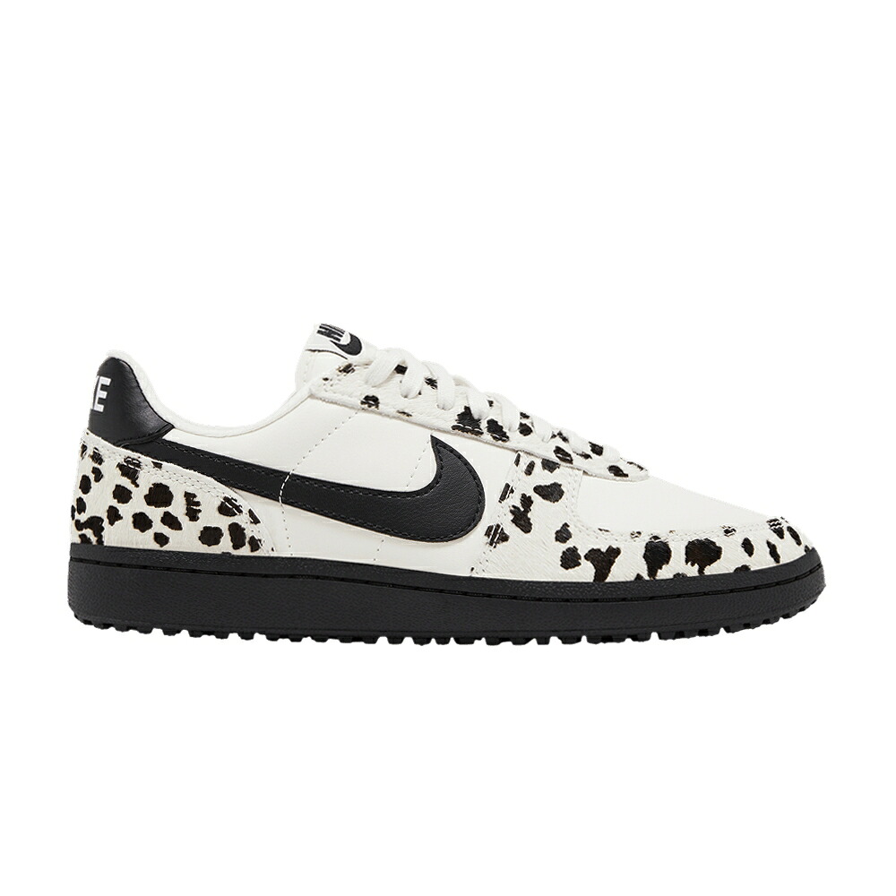 ナイキ 活動の領域 将星 黒いこと 黒いこと \u0027COW PRINT\u0027 スニーカー レディース NIKE WMNS FIELD GENERAL 82 / PHANTOM BLACK