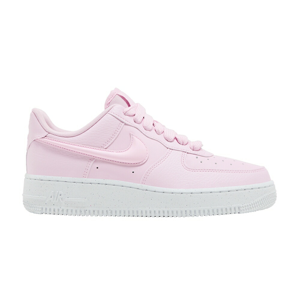 ナイキ サクラ色 白いこと 白いこと 空軍 \u002707 \u0027PINK SWOOSH\u0027 スニーカー レディース NIKE WMNS AIR FORCE 1 FOAM PUFFY / PINK FOAM PINK FOAM WHITE HOT