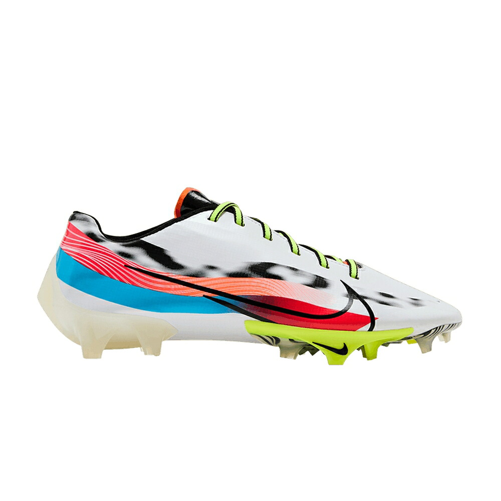 ナイキ 白いこと 白いこと 黒いこと 黒いこと 4.1 \u00272022 COMBINE\u0027 スニーカー メンズ NIKE VAPOR EDGE NFL / WHITE BLACK VOLT