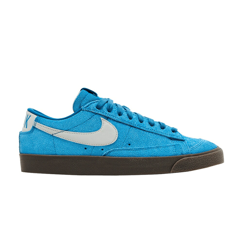 ナイキ ブレイザー 青味 青色 赤銅色 赤銅色 \u0027SURF BLUE\u0027 スニーカー メンズ NIKE DEVIN BOOKER X CHEVROLET BLAZER LOW / SURF BLUE SAIL GUM DARK BROWN 靴-スニーカー-メンズ靴
