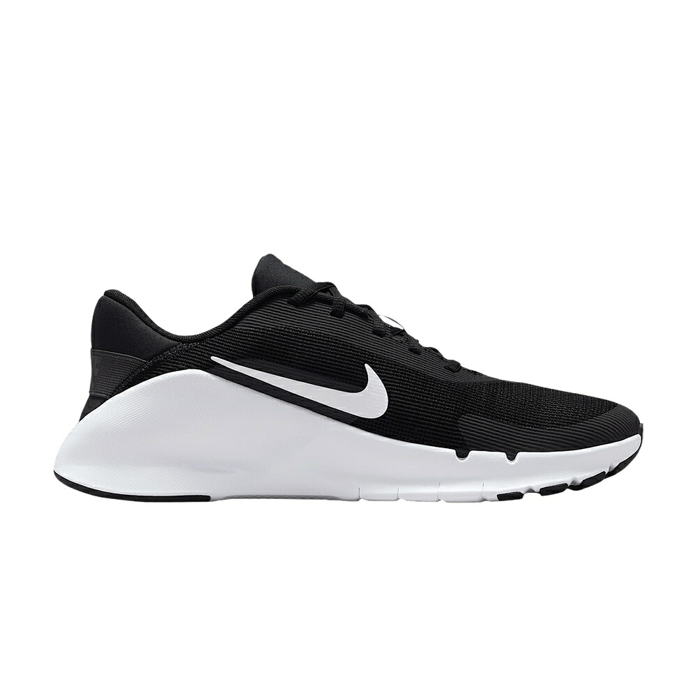 ナイキ 黒色 ブラック 白色 ホワイト 'BLACK' スニーカー メンズ NIKE FLEX TRAIN / BLACK ANTHRACITE WHITE｜スニケス