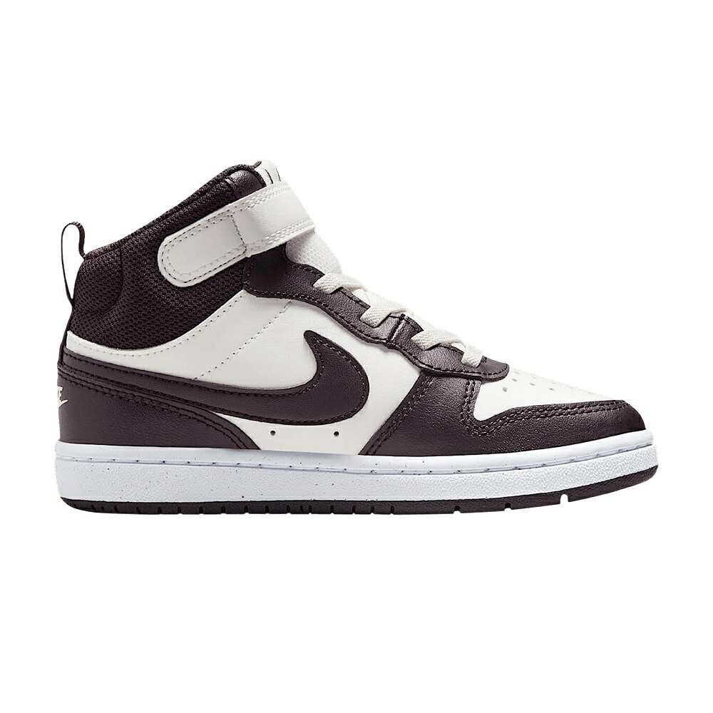 ナイキ コート ミッド ワイン色 バーガンディー 白色 ホワイト コートバーロウ 'SAIL ASH' ジュニア キッズ NIKE COURT BOROUGH MID 2 PS BURGUNDY / SAIL WHITE BURGUNDY ASH ベビー マタニティ スニーカー|スニケス