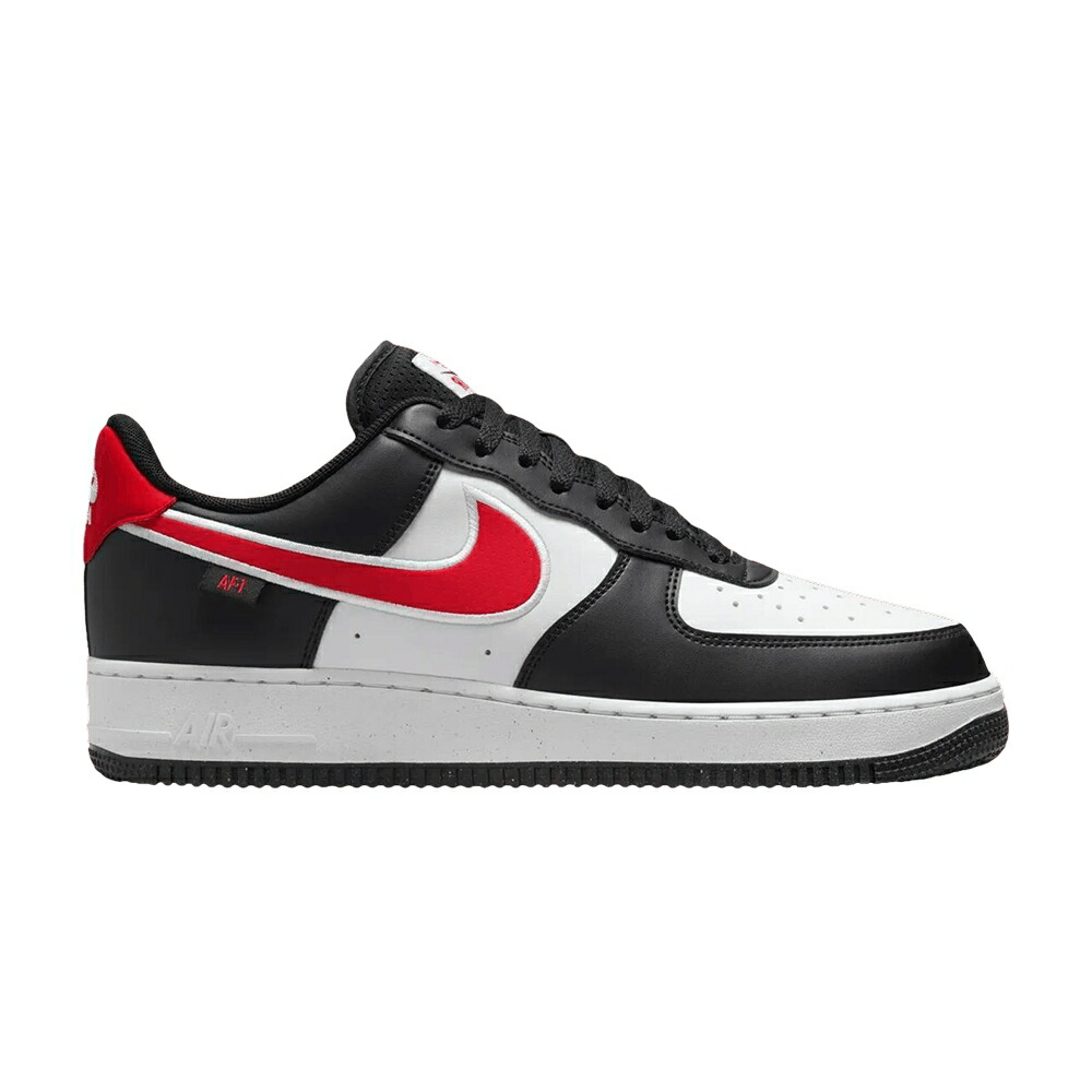 ナイキ 白いこと 白いこと 黒いこと 黒いこと 赤 赤いこと 空軍 \u002707 \u0027BLACK RED\u0027 スニーカー メンズ NIKE AIR FORCE 1 NEXT NATURE WHITE UNIVERSITY / BLACK WHITE UNIVERSITY RED