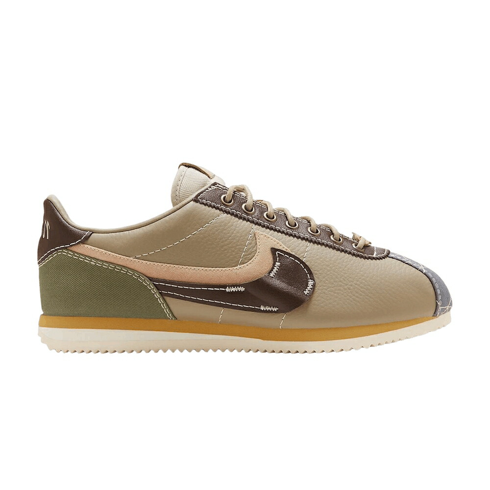 ナイキ コルテッツ オリーブ 白色 ホワイト カーキ ASHIKO スニーカー メンズ NIKE CORTEZ / OLIVE WHITE LIGHT KHAKI EARTH