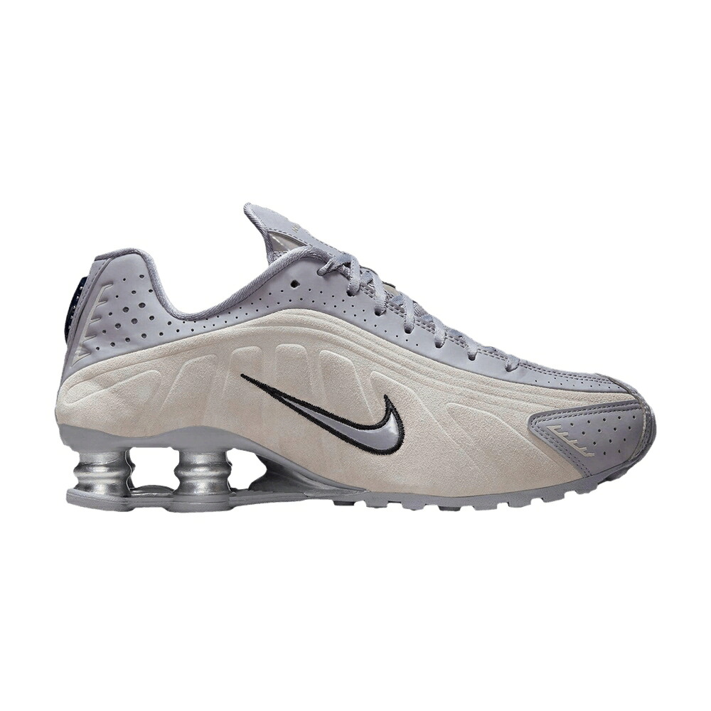 ナイキ ショックス 灰色 シメント グレー カレッジ 'CEMENT GREY' スニーカー レディース NIKE WMNS SHOX R4 / CEMENT GREY COLLEGE GREY｜スニケス