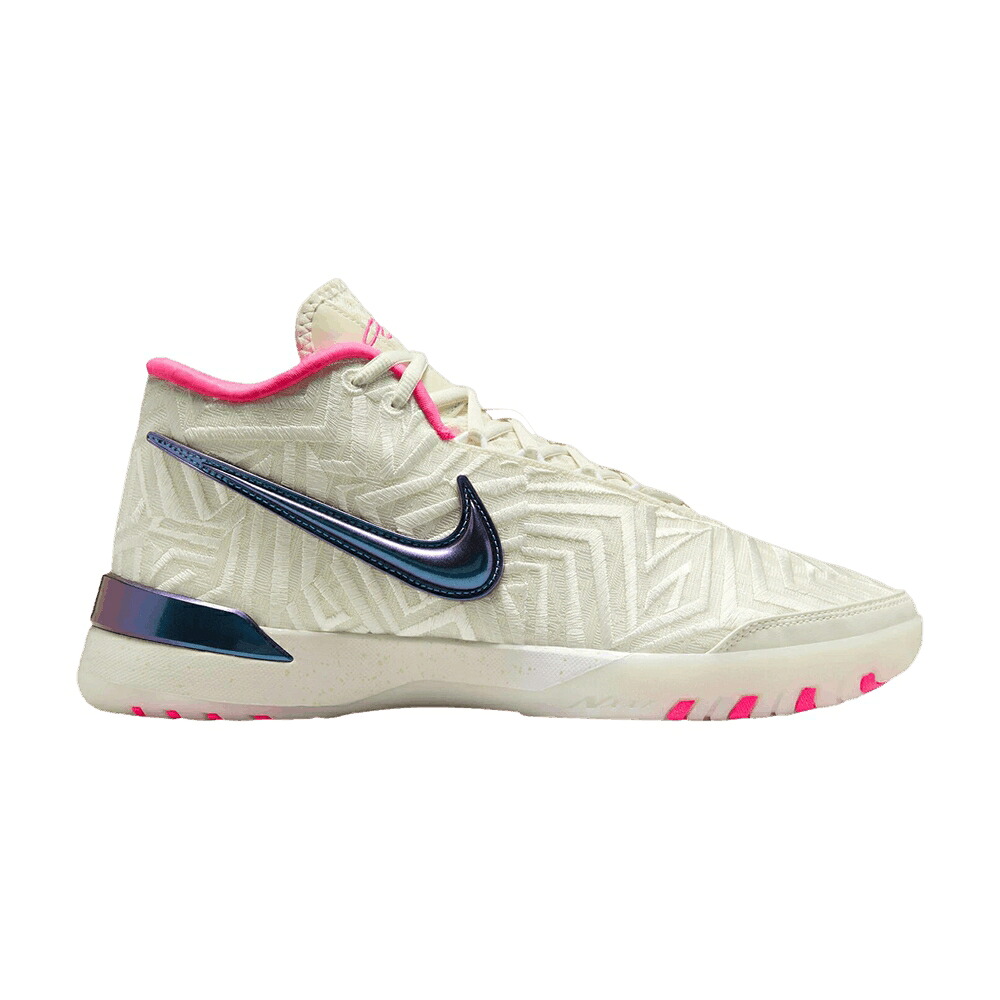 ナイキ 望遠レンズ レブロン 象牙色 白いこと 白いこと さくら色 \u0027BRONNY\u0027 スニーカー メンズ NIKE ZOOM LEBRON NXXT GENISUS / SAIL PALE IVORY WHITE HYPER PINK スニーカー-靴