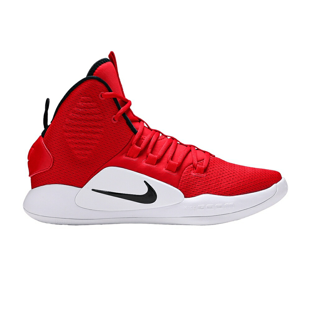 ナイキ ハイパーダンク 赤 レッド 白色 ホワイト 黒色 ブラック スニーカー メンズ NIKE HYPERDUNK X / UNIVERSITY RED WHITE BLACK
