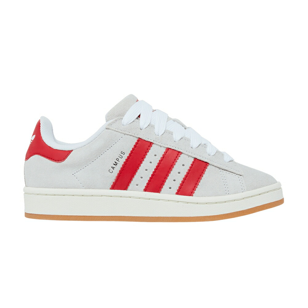 アディダス 構内 白いこと 白いこと \u0027CRYSTAL SCARLET\u0027 スニーカー レディース ADIDAS WMNS CAMPUS 00S WHITE / CRYSTAL WHITE BETTER SCARLET OFF