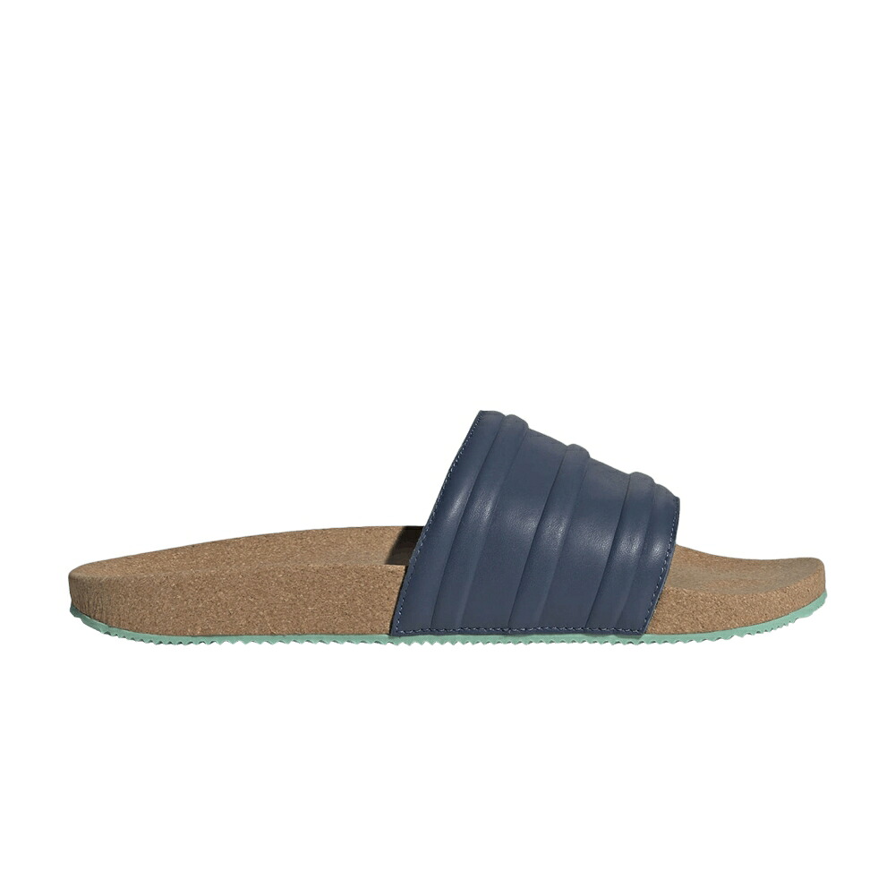 アディダス アディレッタ プレミアム ナイト 藍色 インディゴ 'CORK INDIGO' スニーカー メンズ ADIDAS ADILETTE PREMIUM SLIDES PACK - NIGHT / NIGHT INDIGO NIGHT INDIGO ACID|スニケス