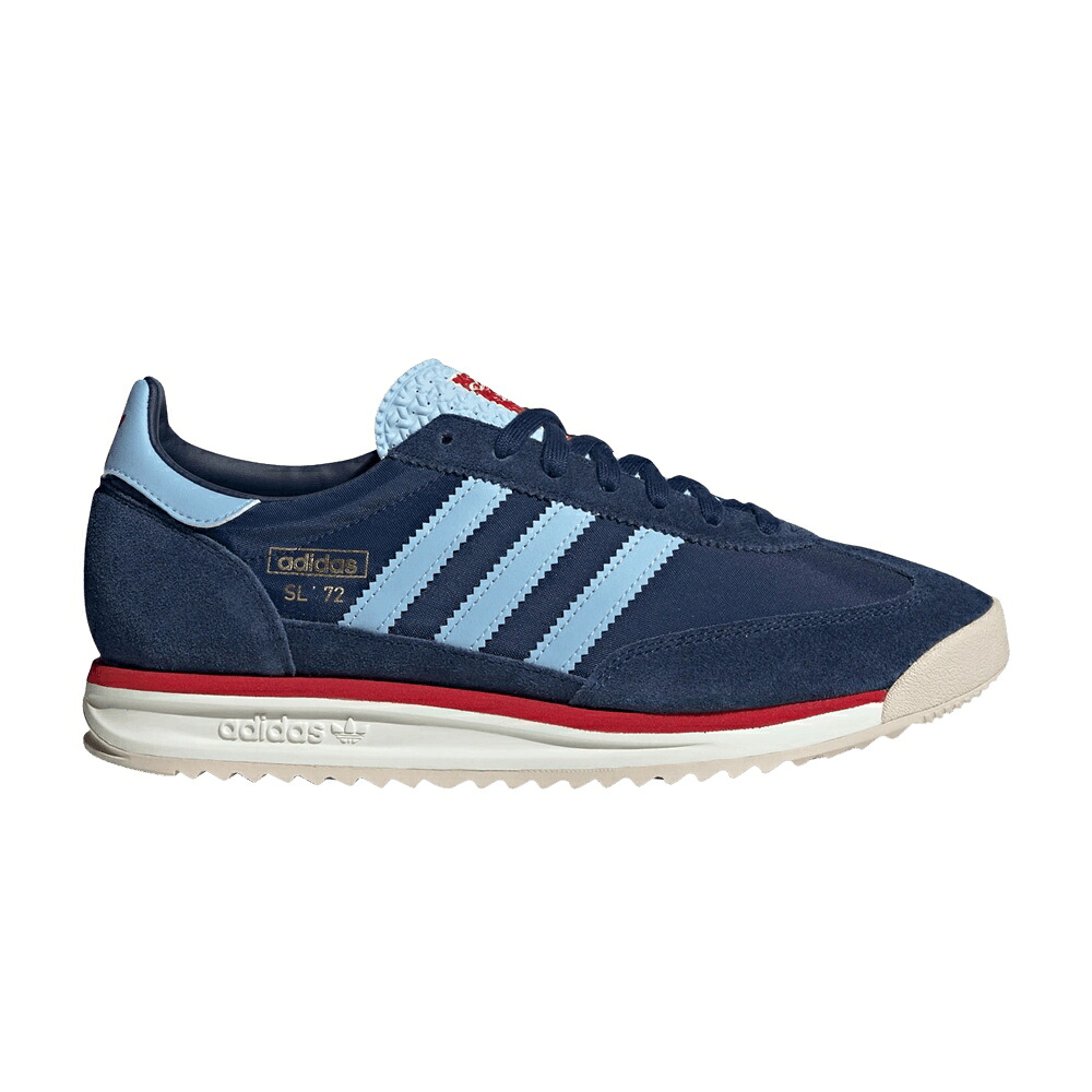 アディダス 青色 ブルー スカイ ナイト 藍色 インディゴ 'DARK SKY' スニーカー メンズ ADIDAS SL72 RS BLUE CLEAR / DARK BLUE CLEAR SKY NIGHT INDIGO｜スニケス