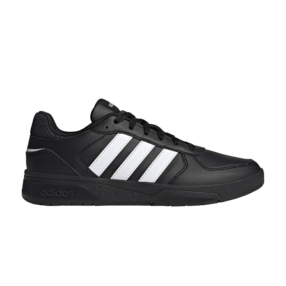 アディダス 黒色 ブラック コア 白色 ホワイト 'CORE WHITE' スニーカー メンズ ADIDAS COURTBEAT BLACK CLOUD / CORE BLACK CLOUD WHITE CLOUD