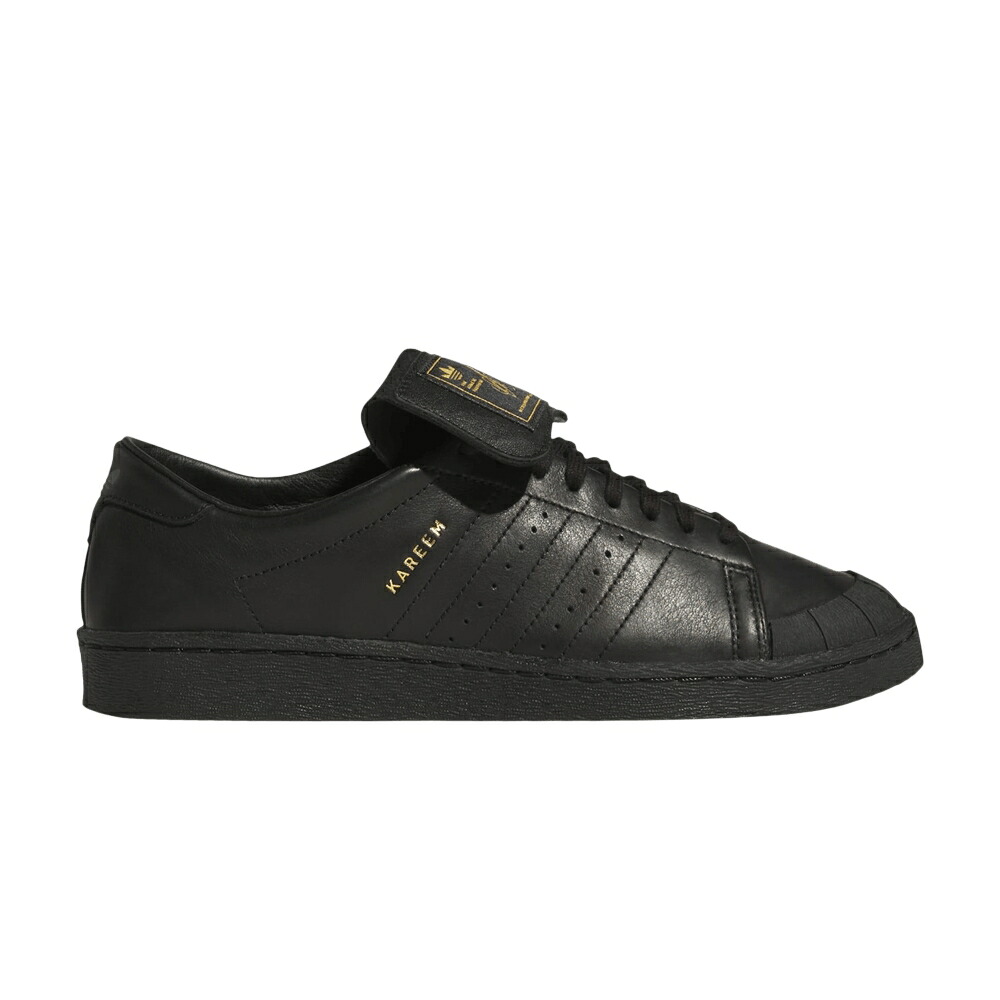 アディダス コア 黒色 ブラック ゴールド 'BLACK' スニーカー メンズ ADIDAS WILLY CHAVARRIA X JABBAR LOW / CORE BLACK CORE BLACK GOLD