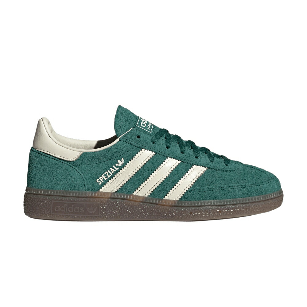 アディダス ハンドボール スペシアル 緑 グリーン クリーム 白色 ホワイト COLLEGIATE GUM スニーカー レディース ADIDAS WMNS HANDBALL SPEZIAL GREEN CREAM WHITE / COLLEGIATE GREEN CREAM WHITE GUM
