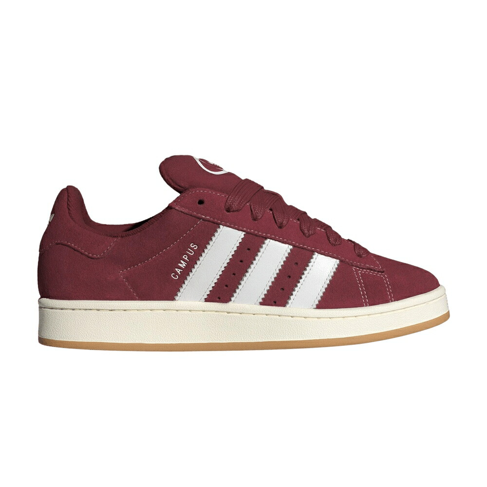 アディダス キャンパス マルーン 白色 ホワイト MAROON WHITE スニーカー メンズ ADIDAS CAMPUS 00S CLOUD / NOBLE MAROON CLOUD WHITE OFF