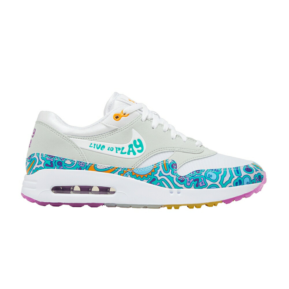 ナイキ マックス ゴルフ 砂上の楼閣 エア湖マックス \u002786 \u0027BIG LIVE\u0027 スニーカー メンズ NIKE AIR MAX 1 OG GOLF BUBBLE - LIVE TO PLAY, PLAY /